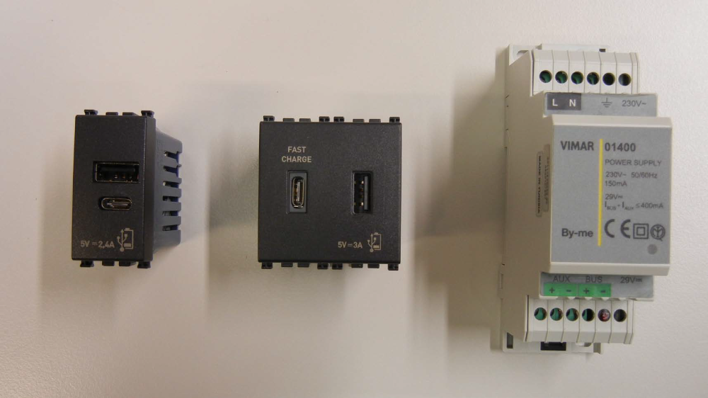 Alimentazione per la domotica a tutto tondo