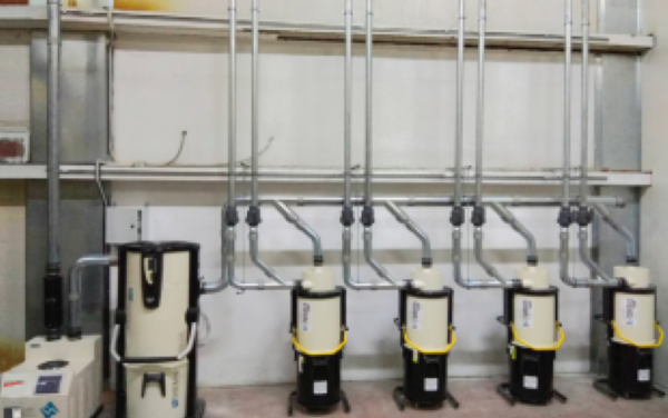 Impianti industriali aspirazione centralizzata Sistem Air Pro