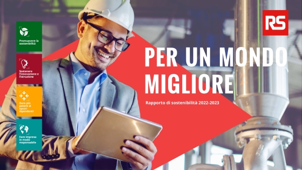 “Per un mondo migliore”: il Rapporto di Sostenibilità 2023 di RS Italia