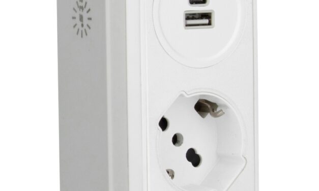 Multipresa da tavolo con morsetto, connubio di innovazione e sostenibilità