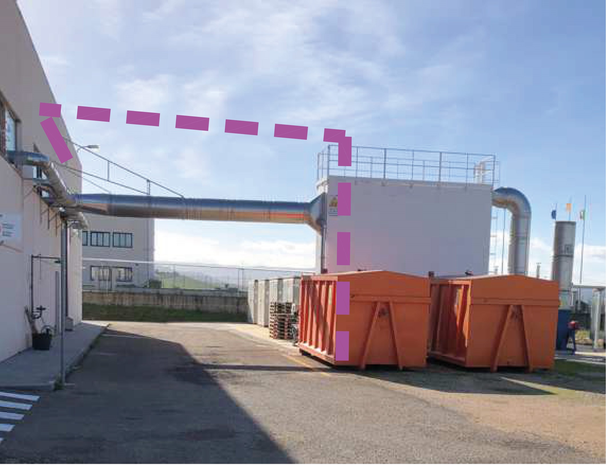 Protezione contro i fulmini di un impianto industriale