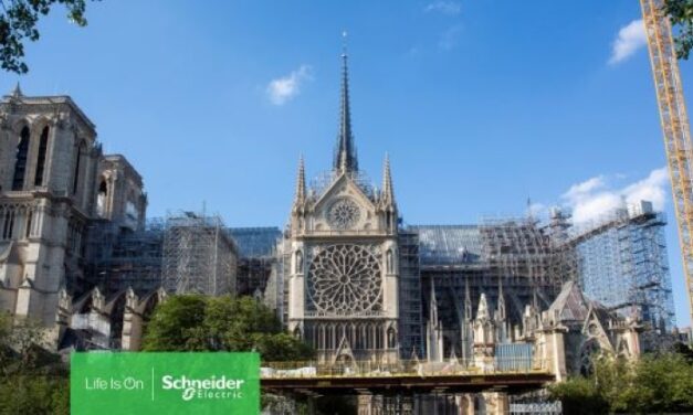 Schneider Electric ha contribuito al restauro di Notre Dame