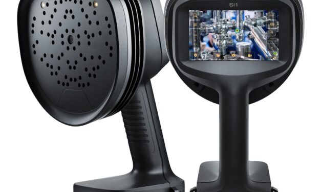 Telecamera acustica per individuare perdite di aria compressa